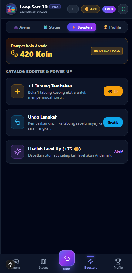 Loop Sort 3D screenshot 1